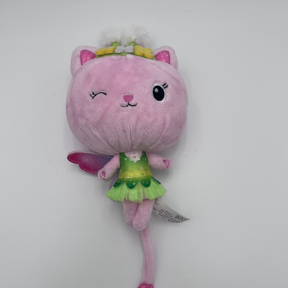 Modern DreamWorks Gabby's Dollhouse Kitty Fairy Plush Unisex 7in Kawaii Core